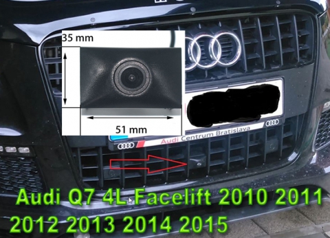 Audi Q7 4L Facelift 2010-2015 Kamera